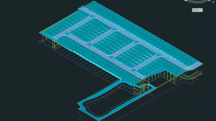 Approved grade exported back into Civil 3D